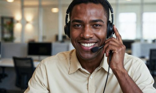 smiling-customer-service-agent smiling-customer-service-agent